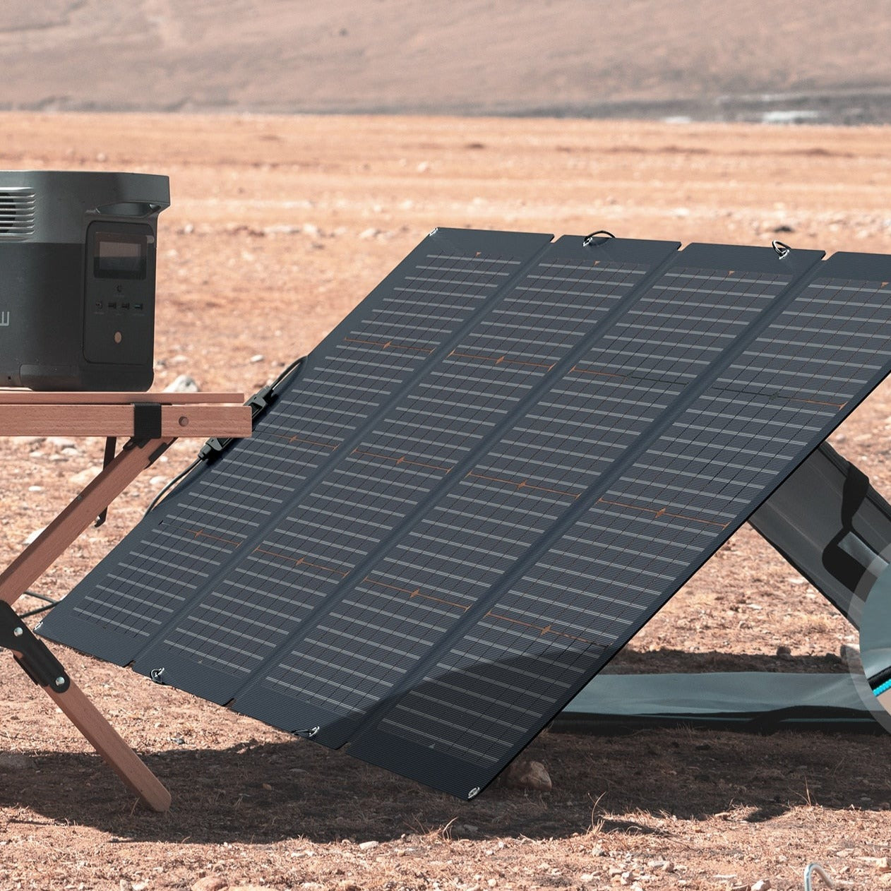 220W Portable Solar Panel - EV Nouv