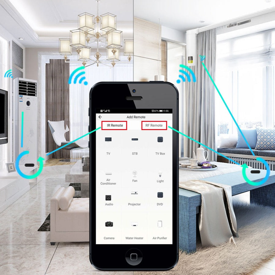 Universal IR Remote Controller - EV Nouv