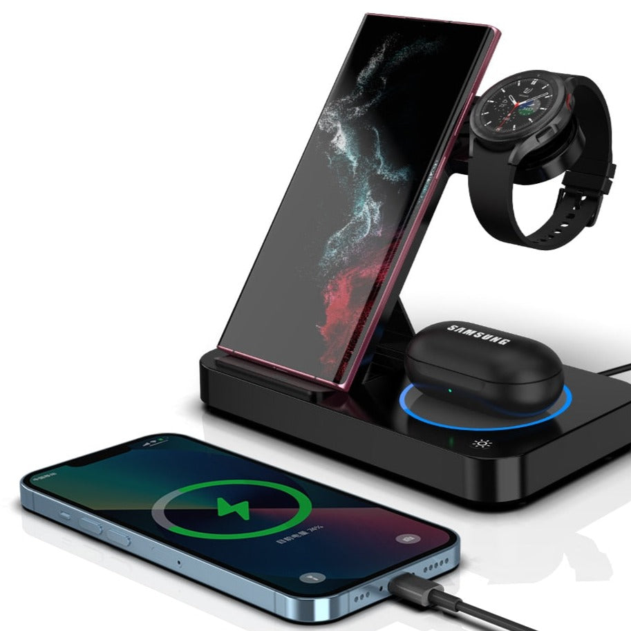 4-in-1 Wireless Charging Station - EV Nouv
