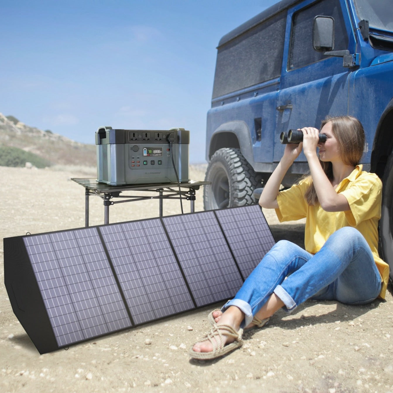 Foldable Solar Panel - EV Nouv 