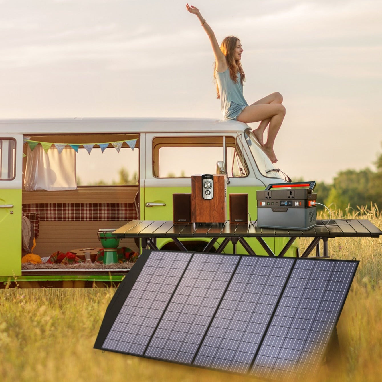 Foldable Solar Panel - EV Nouv 