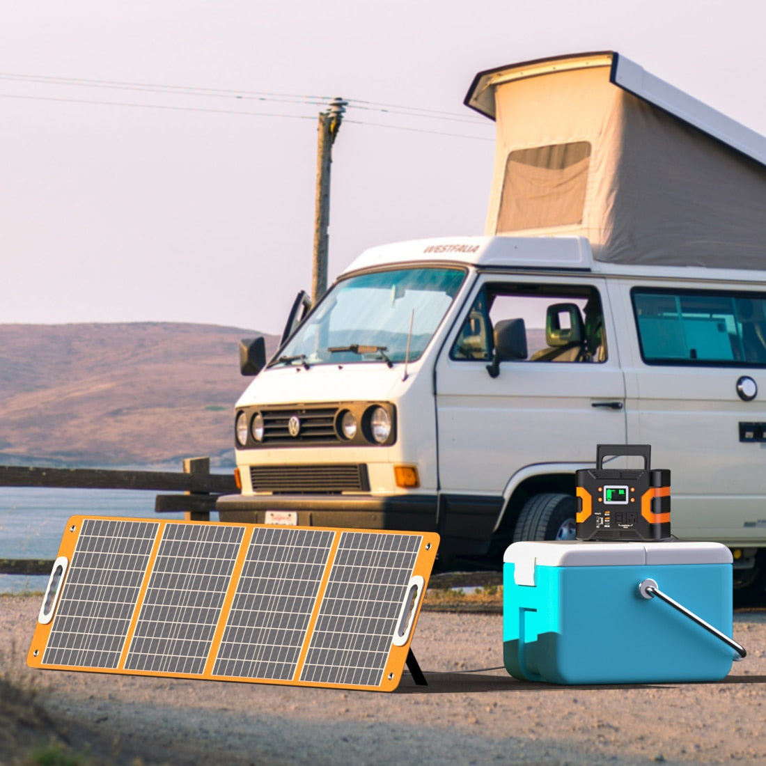100W Solar Panel - EV Nouv 