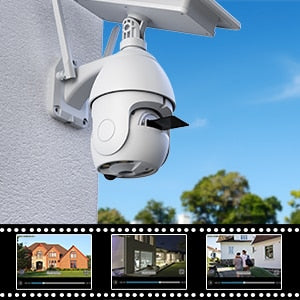 Solar Powered Security Camera - EV Nouv 