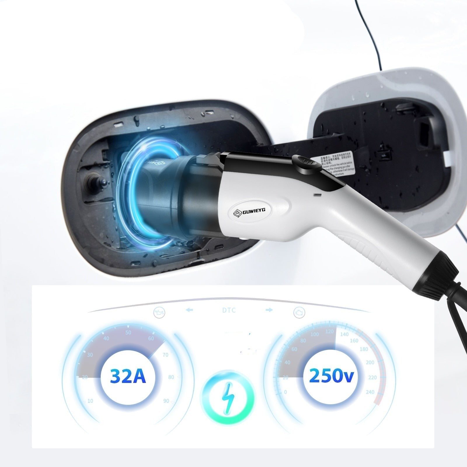 EV Charger Type1 to GBT Adaptor - EV Nouv 