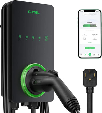 Level 2 Wall-Mounted EV Charger | J1772 | Up to 32A Fast Home Charging