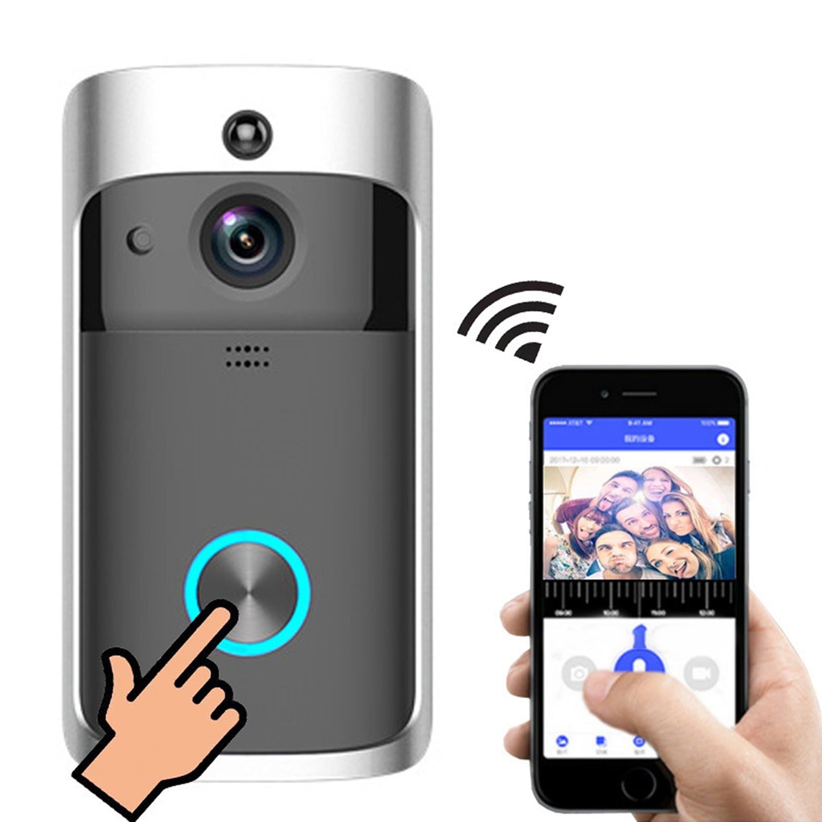 Wireless intercom Doorbell - EV Nouv 